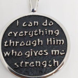 I can do all things through pendant